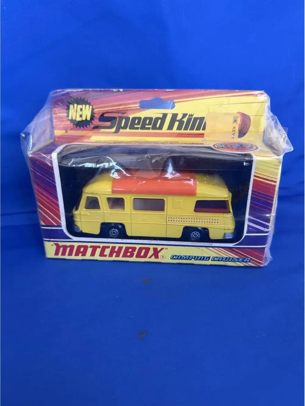 Matchbox Lesney Superkings K-27 Yellow Camping Cruiser 1971 - NIB